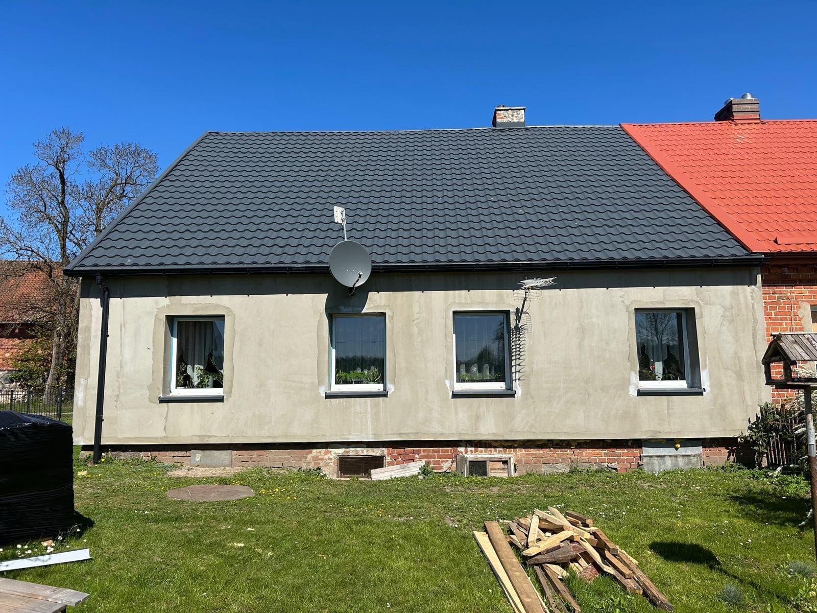 Wymiana poszycia dachowego z azbestu